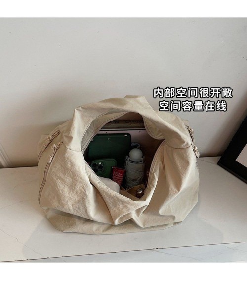 Shoulder bag large capacity lazy style literary simple canvas bag casual new style